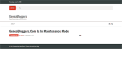 Desktop Screenshot of geneabloggers.com